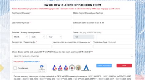 owwa ecard application|IIS Windows Server.